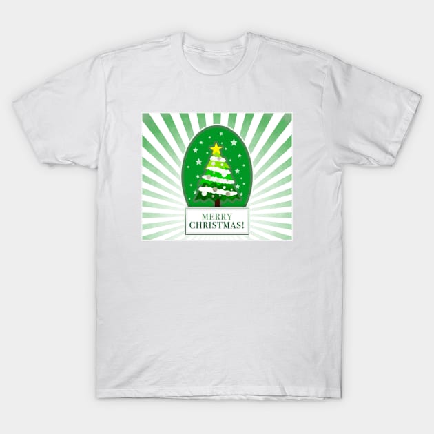 Merry Christmas! T-Shirt by Kelly Louise Art